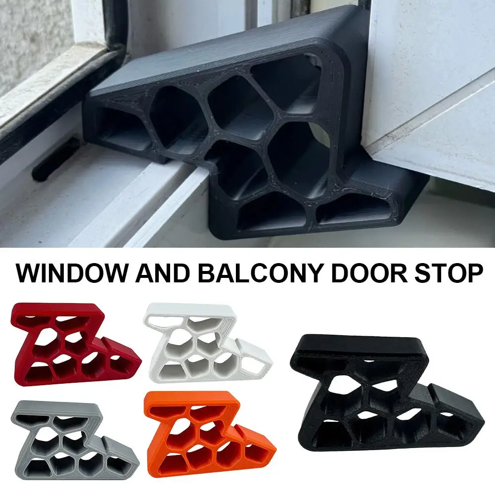 Multi Purpose Window Balcony Door Stopper With Track Lock Non-Slip Door Wedge Anti-collision Wall Protector For Home 2025 Hot