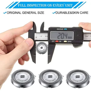 3/6 قطع SH30 / 50/52 رؤوس استبدال ماكينة الحلاقة لرأس شفرة ماكينة الحلاقة الكهربائية من سلسلة Philips 1000 ، 2000 ، 3000 ، 5000 أفضل 8 مبيعات من سلسلة Blades 3000 من Philips - رقم 1