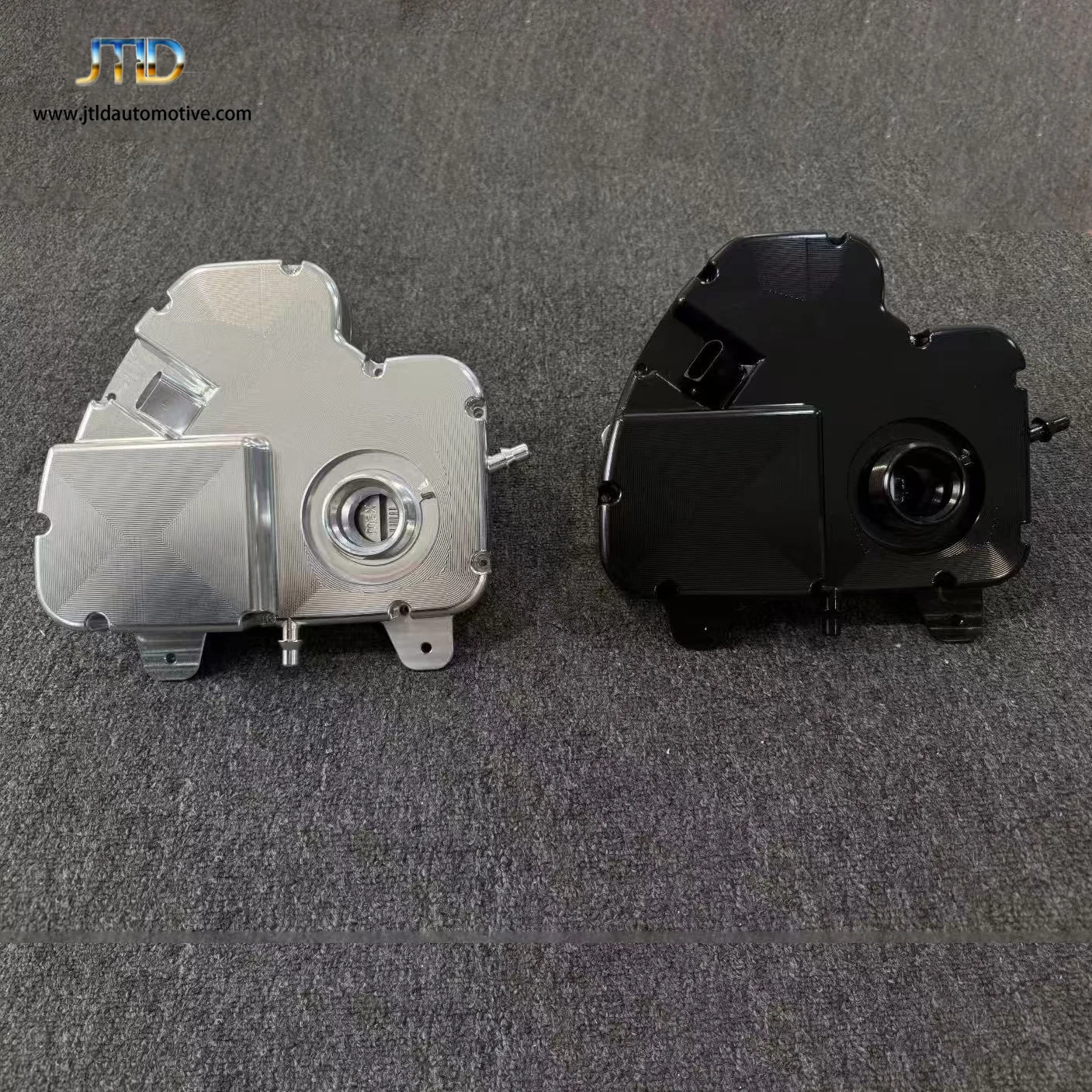 

JTLD Aluminum High-Temperature Coolant Reservoir for BMW F90 M5 M8 S63 Engine New Condition-Upgrade Coolant Tank Kit Replacement