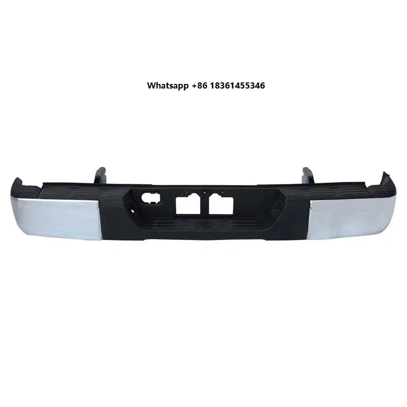 

For To-yo-ta Tundra 2014-2021 TO1103119 Auto Part Chrome W/O Sensor Holes Rear Bumper Assembly