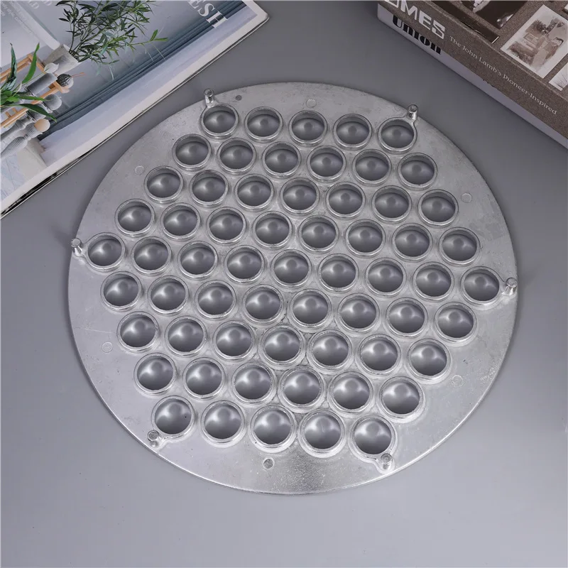 Dumpling Moulds 61 Holes Kitchen Dough Press Ravioli Making Mould Dumpling Skin Artifact Mold DIY Batch Production Pasta