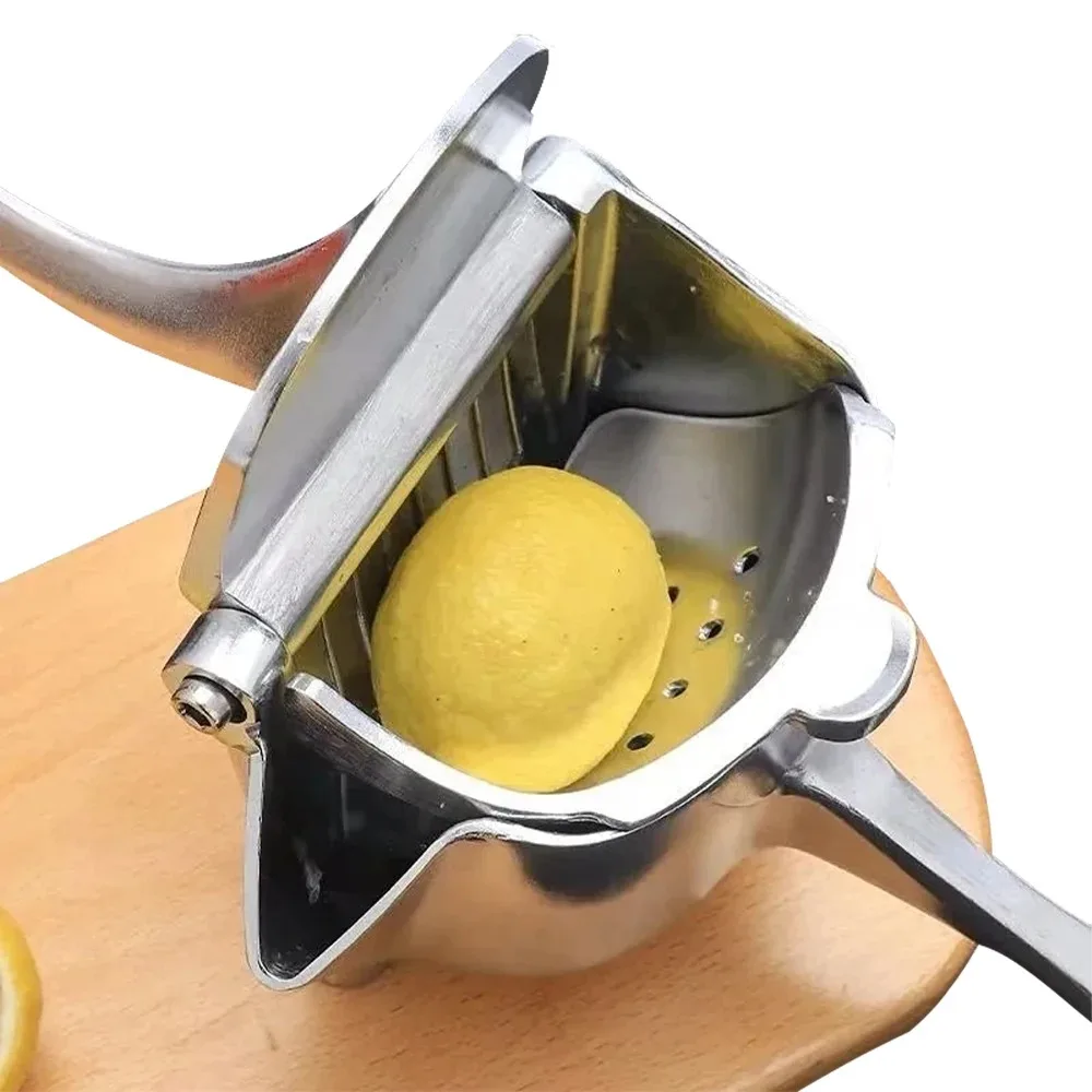 Manual Juice Squeezer Aluminum Alloy Hand Pressure Juicer Pomegranate Orange Lemon Sugar Cane Juice Kitchen Bar Fruit Tools Acce