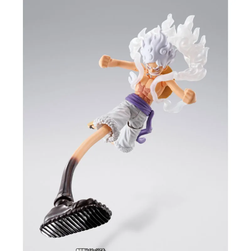 ฟิกเกอร์แบนไดแท้ S.H.Figuarts เมงฉี ดี. ลูฟี่ - เกียร์ที่ 5 ขนาด 155 มม. ของเล่นฟิกเกอร์อนิเมะสำหรับเด็กผู้ชาย ของขวัญคริสต์มาส ของสะสม