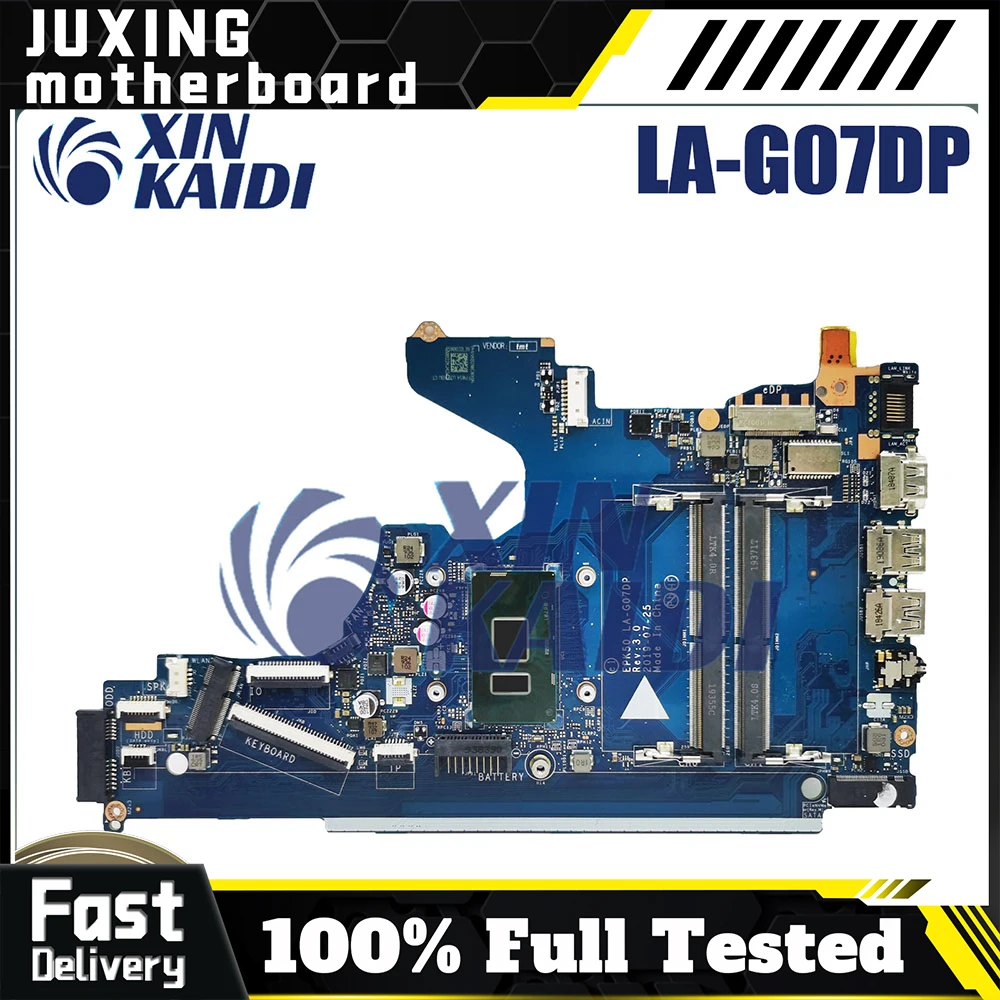 

LA-G07EP For Dell Vostro 15 3520 LA-G07EP Notebook Motherboard i3 i5 i7 CPU tested Laptop Mainboard