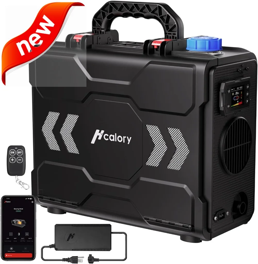 

8 кВт дизельный обогреватель портативный 12/24 В управление приложением автоматический запуск стоп режим высоты RV кемпер гараж ящик для рыбалки