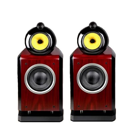 

M3 HIFI Speaker Bookshelf Speaker Wooden Case Passive None-Battery Lossless