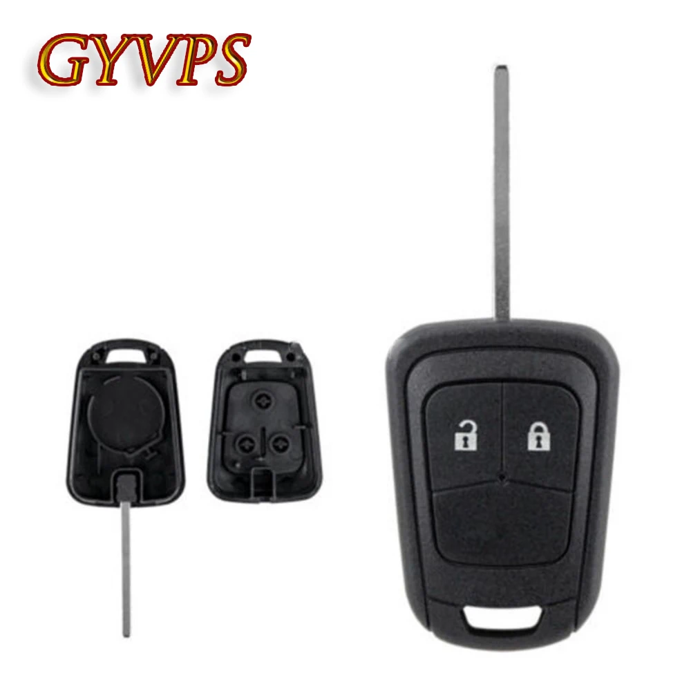 

2 Button Remote Key Fob Case For Opel Astra J CC Insignia Meriva Mocha Zafira Automobiles Parts Key Shell