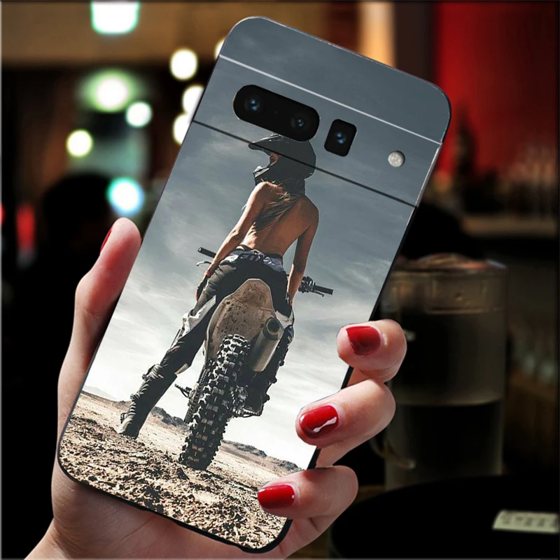

Phone Case For Google Pixel 10 9 Pro XL 9A 8 7 6 Pro Pixel 8A 7A 6A Pixel 8 7 6 5 Motocross Cross Dirtbikes