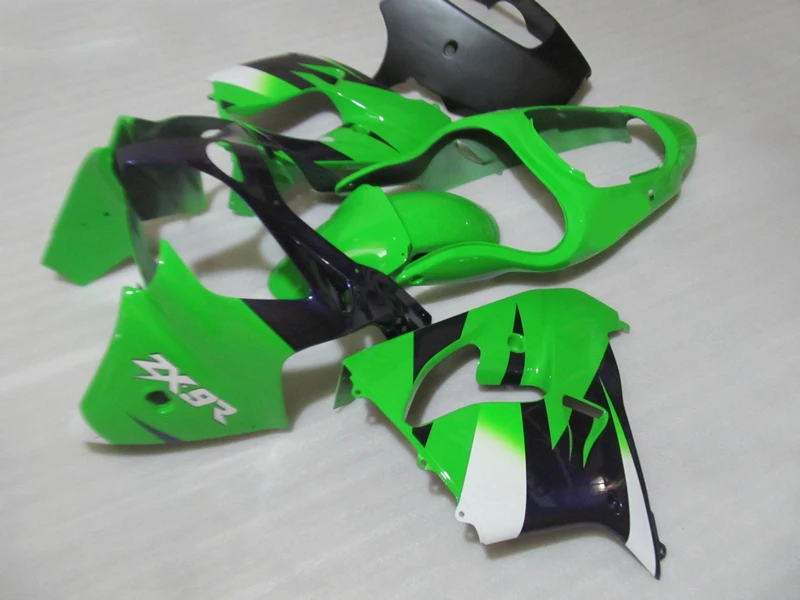 High quality plastic fairing kit for Kawasaki ninja ZX9R 2000 2001 deep blue green bodywork fairings set ZX9R 00 01 OT17