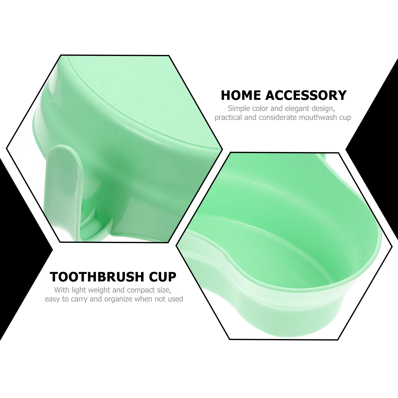 

Household Plastic Toothbrush Cup for Elderly Nursing Tool Bathroom Storage Mouthwash Patient Wash Mug Travel Hospital Accessory