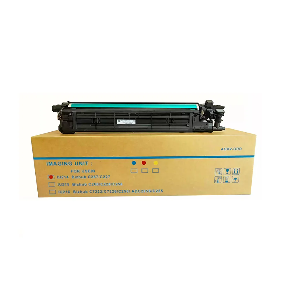 IU214 Original Remanufactured Imaging Unit for Konica Minolta Bizhub C227 C287 Drum Unit With Developer Unit IU-214