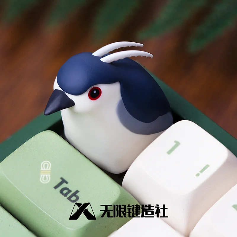 Custom Keycaps - Keycap Artesanal de Resina 3D Lobo