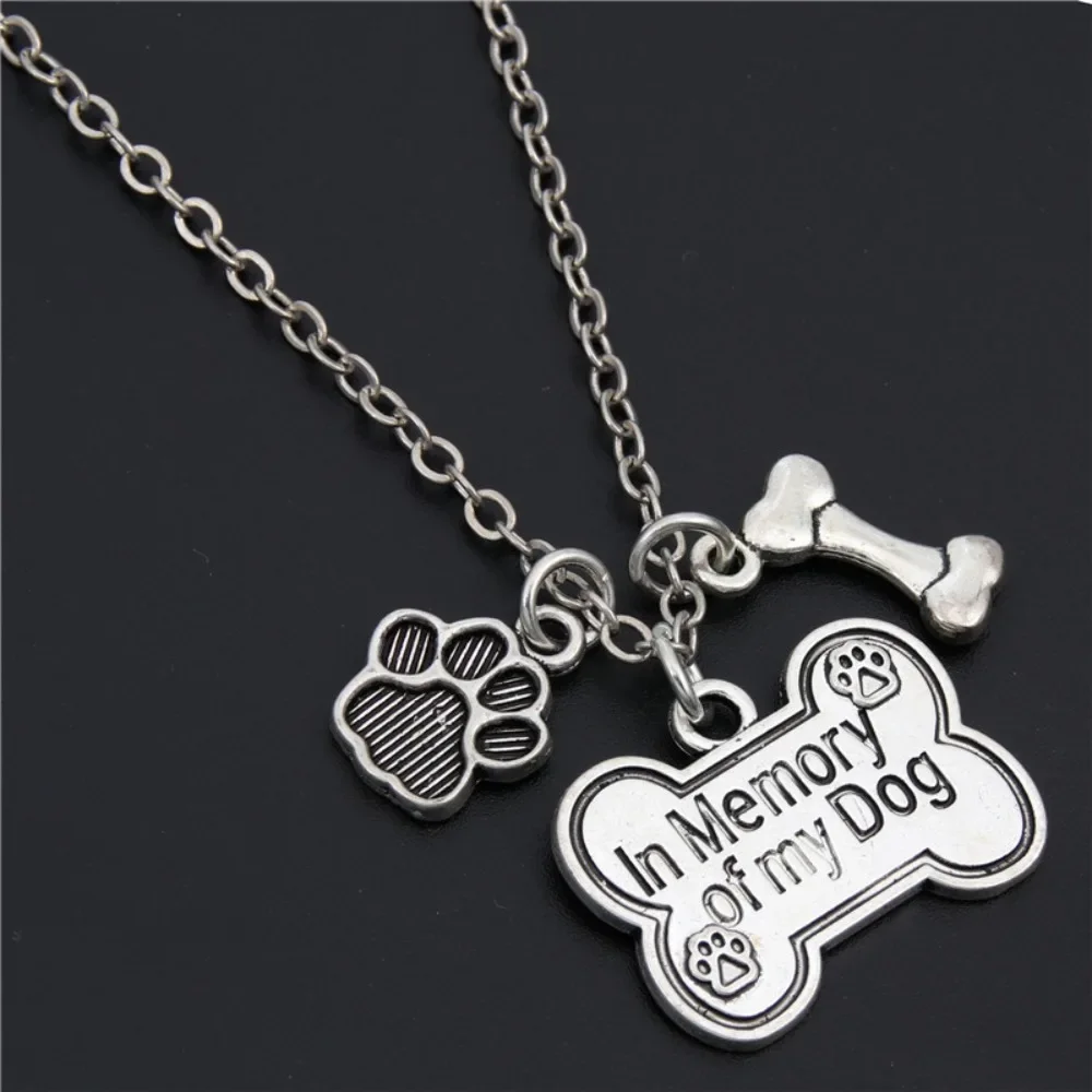New Arrival Cute Pet Dog Claw Dog Bones Creative Dog Charm 
