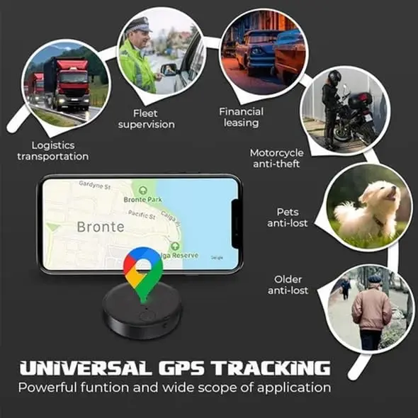 3x Mini GPS Tracker Anti-lost GPS Tracker Strong Car Tracking Device Anti-Lost Mini Worldwide Smart Key Finder Locator