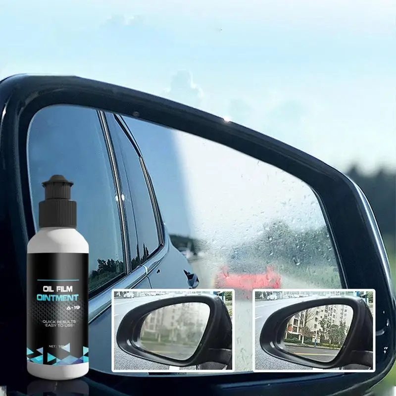 Glass Oil Film Remover Car Windshield Glass Cleaner Glass Oil Film Cleaner Windshield Cleaner Stain Remover Ointment Car