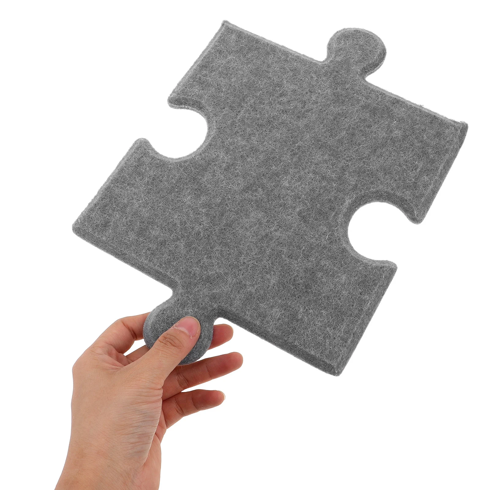 

9 Pcs Diy Photo Puzzle Board Background Bulletin Holder Picture Decoration Display Tiles for Wall