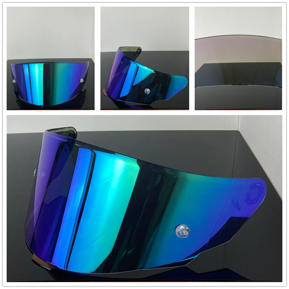 TT COURSE Visors for KYT TT COURSE Motorcycle Helmet Visors UV Protection Visors Motorcycle Helmet Accessories Electroplated