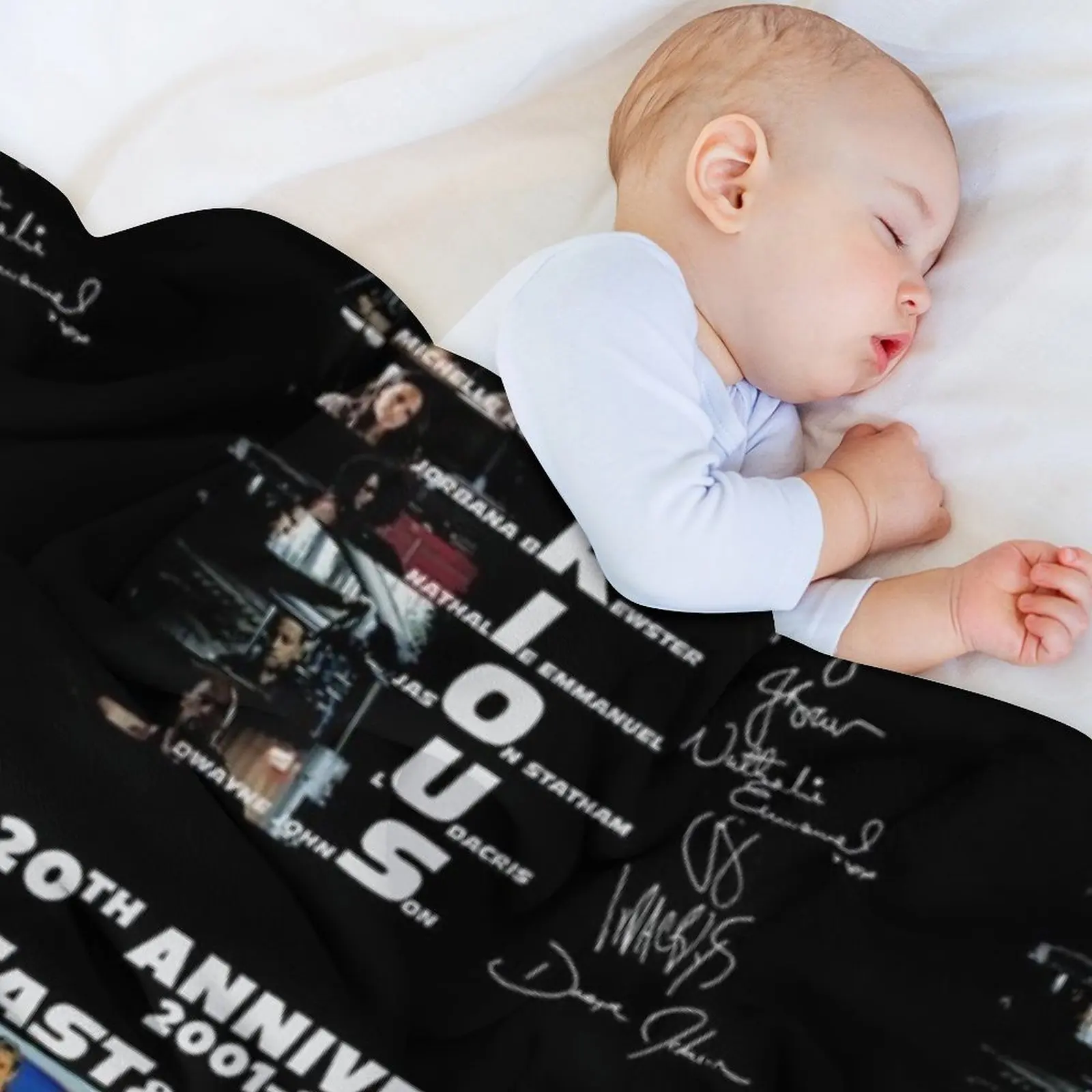 الذكرى العشرين 2001 2021 توقيعات سريعة غاضبة رمي بطانية ماركة فاخرة الأربعاء فروي بطانيات متعددة الأغراض