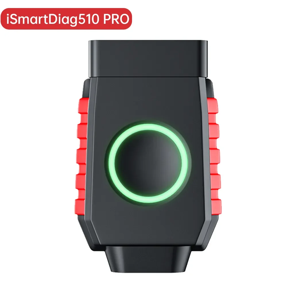 2023 Vident iSmartDiag510Pro OBD2 Scanner Bluetooth Car Diagnostic Tool Active Test Code Reader 28+ Services With CAN FD & DIOP