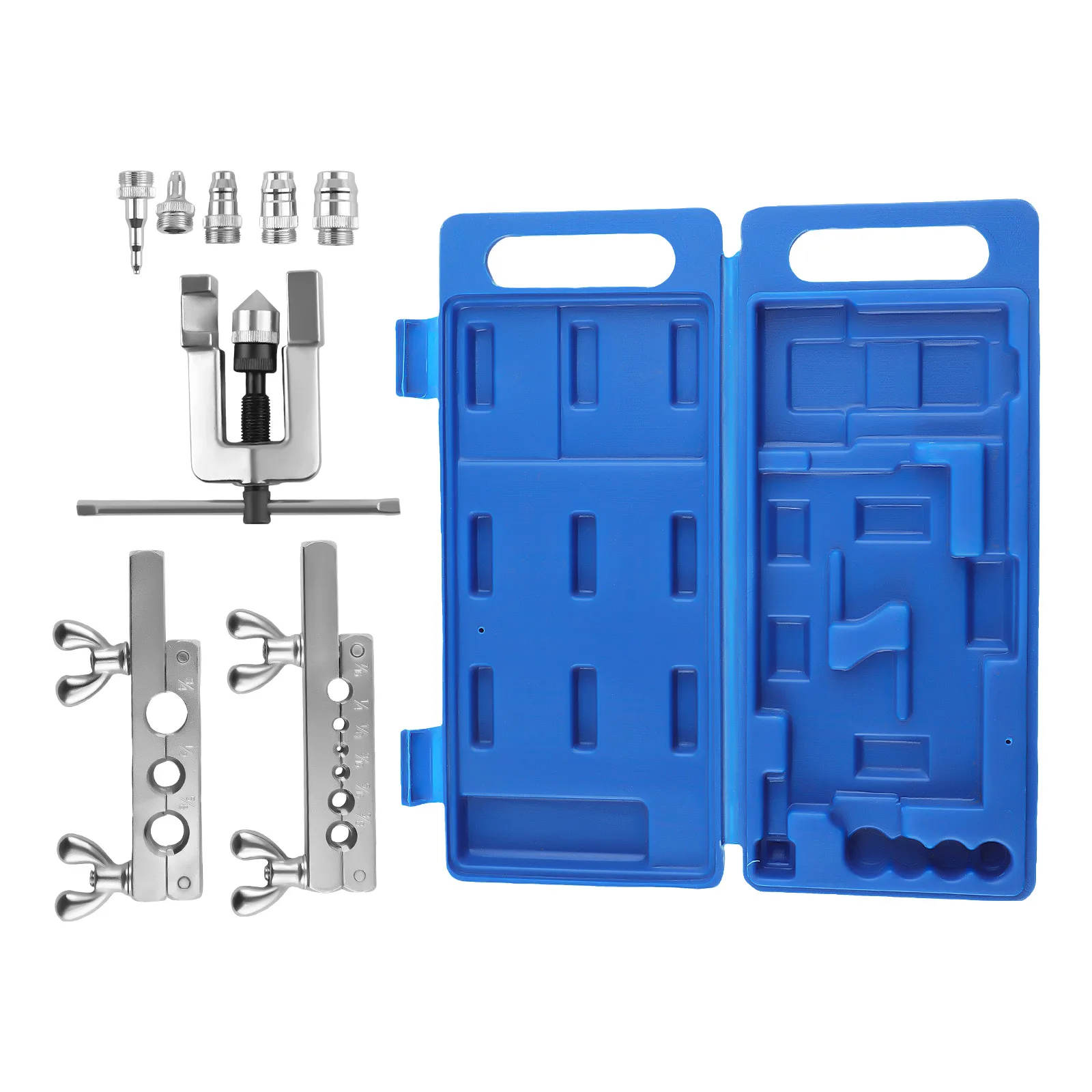 

HVAC Flaring Swaging Tool Set Soft Refrigeration Copper 45" OD Tubing Flare Cone