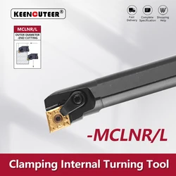 S16Q-MCLNR S20R-MCLNR S25S-MCLNR S32S-MCLNR Internal Turning Tool -MCLNR/L Lathe Bar Turning Holder CNC Cutting Tool Cutter Bar