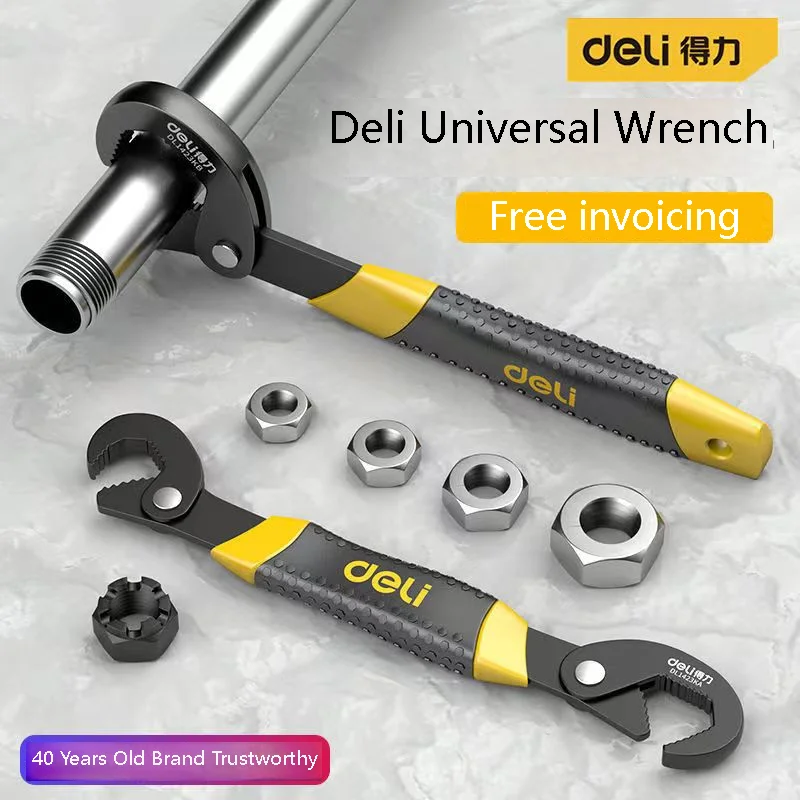Deli-Outil Universel Multifonction à Cliquet pour Activité
