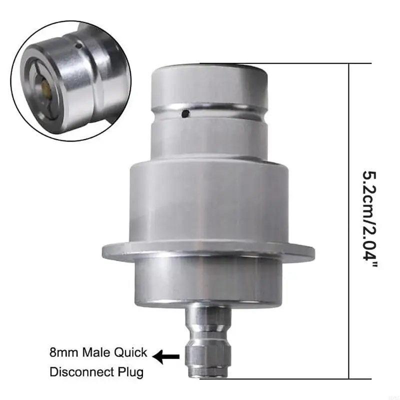 A0NC Aluminum Quick Adapter Adapter Adapter Water Aarbonator для Maker