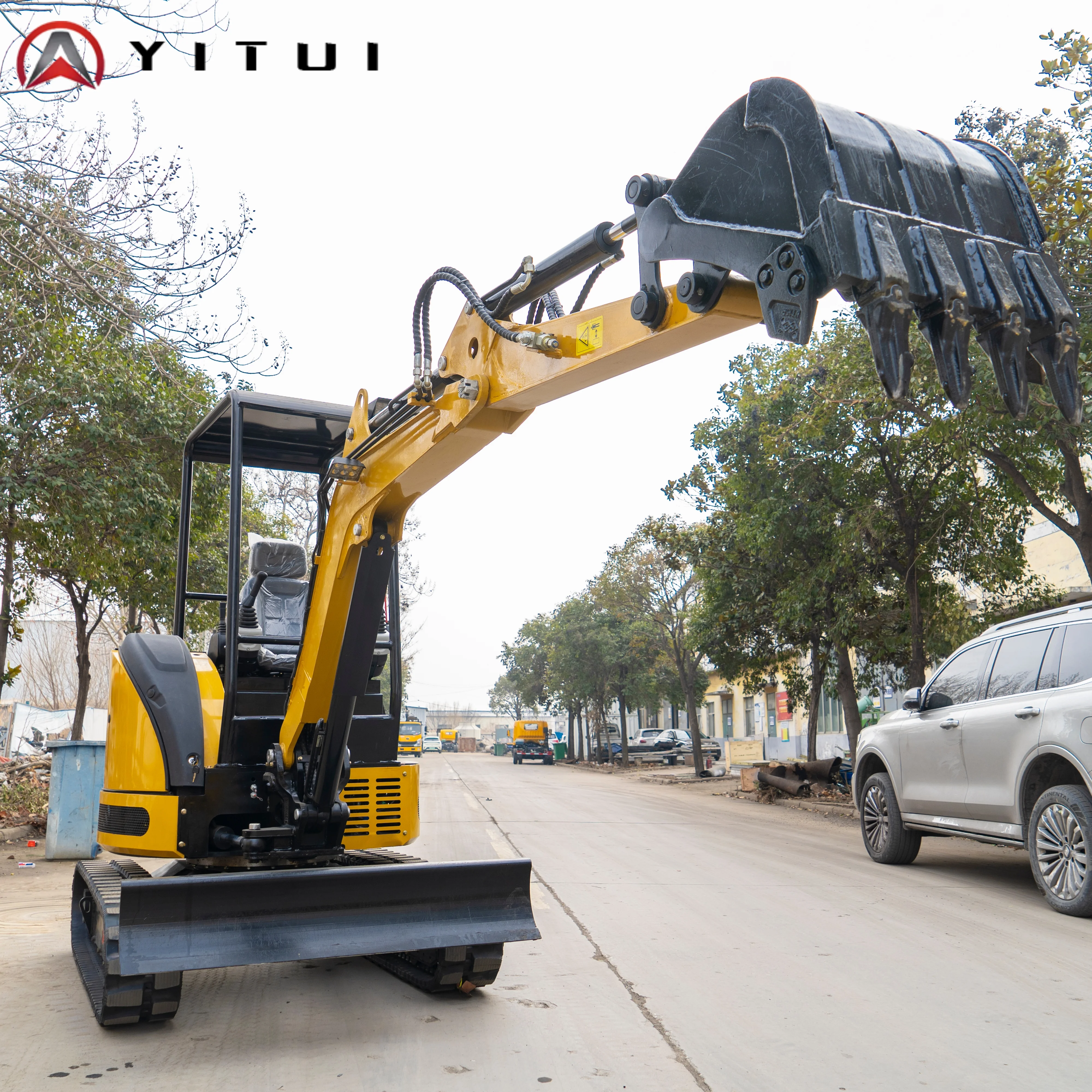 Customized 3.5 Ton Mini Excavator High Tonnage Small Digger Euro 5 Multifunctional Small-Scale Engineering EPA - view 4