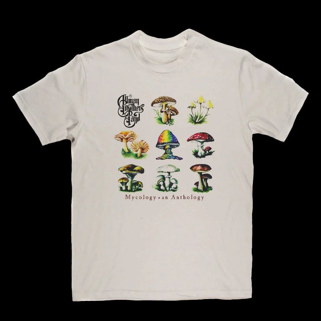 

The Allman Brothers Mycology An Графический принт Летние элитные брендовые хлопковые мужские и женские футболки с короткими рукавами