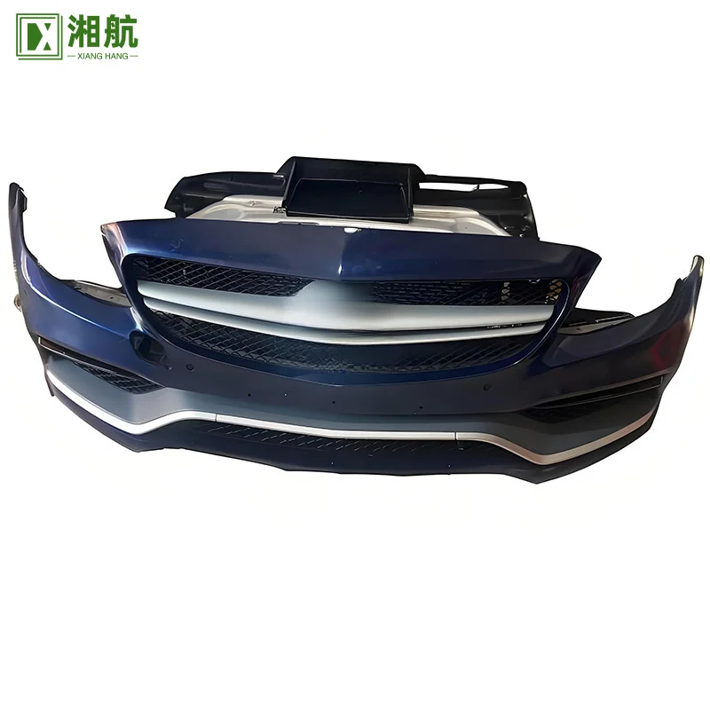 

Suitable for Mercedes-Benz C63 C43 W205 AMG Assembly Front Bumper Radiator Electronic Fan Condenser