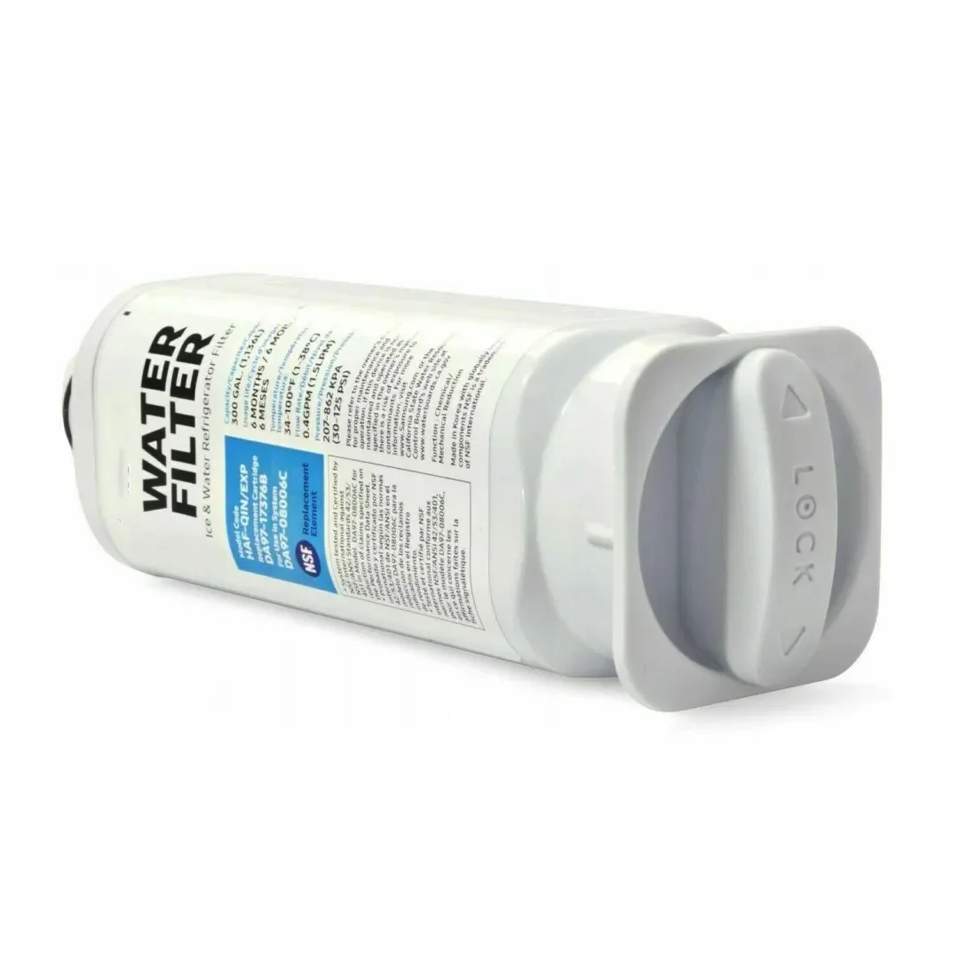 Refrigerator Water Filter Replacement Compatible With Samsung DA97-17376B, HAF-QIN/EXP & DA97-08006C