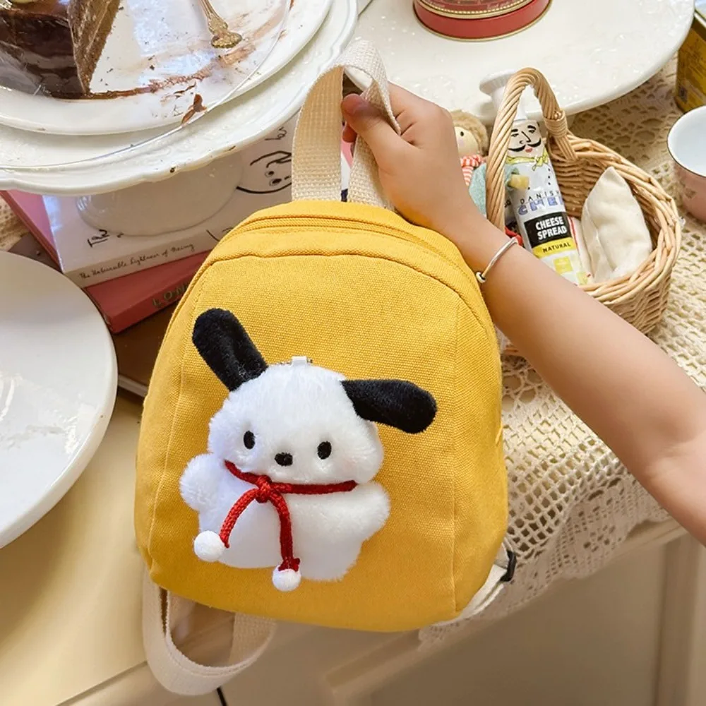 Casual Cute Kids Backpack Large Capacity Toddler Bag Children's Schoolbags Cartoon Pouch Plush Dog Design Baby Bags Girls Boys