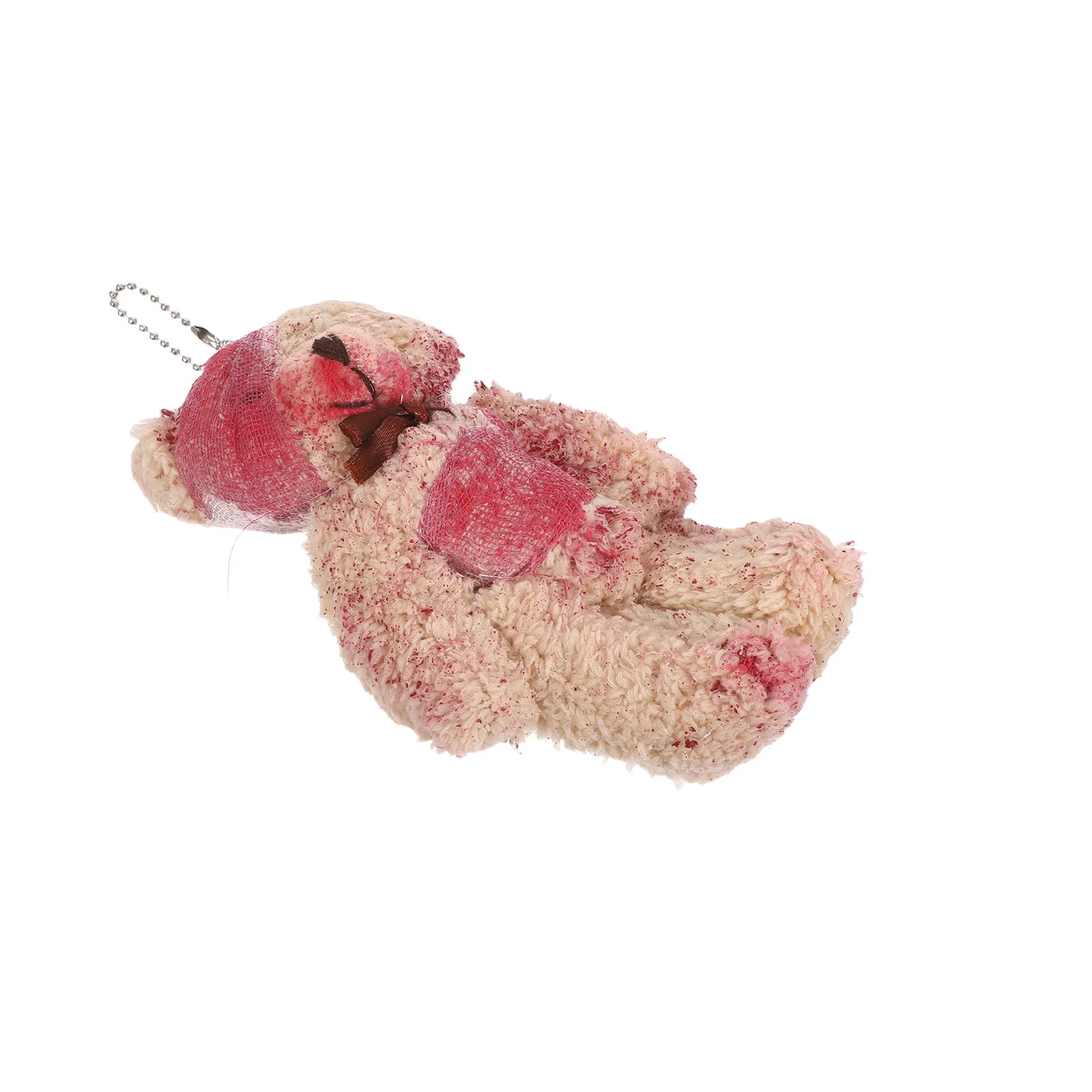 

1pc Bloody Bear Bag Bag Pendant Pendant Car Decoration Accessory Ring Key Chain For Key Chain Kids Friends