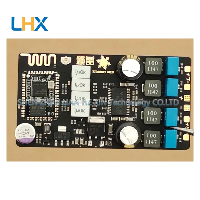 TPA3128 Bluetooth power amplifier board small HIFI DIY solid wood Bluetooth speaker stereo