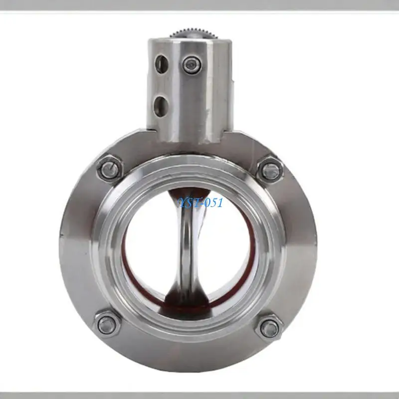 E15A Sterownik odcinający przepływ ze stali nierdzewnej Zawory ręczne Zapasowe zawory motylkowe z zaciskiem sanitarnym Łatwe w