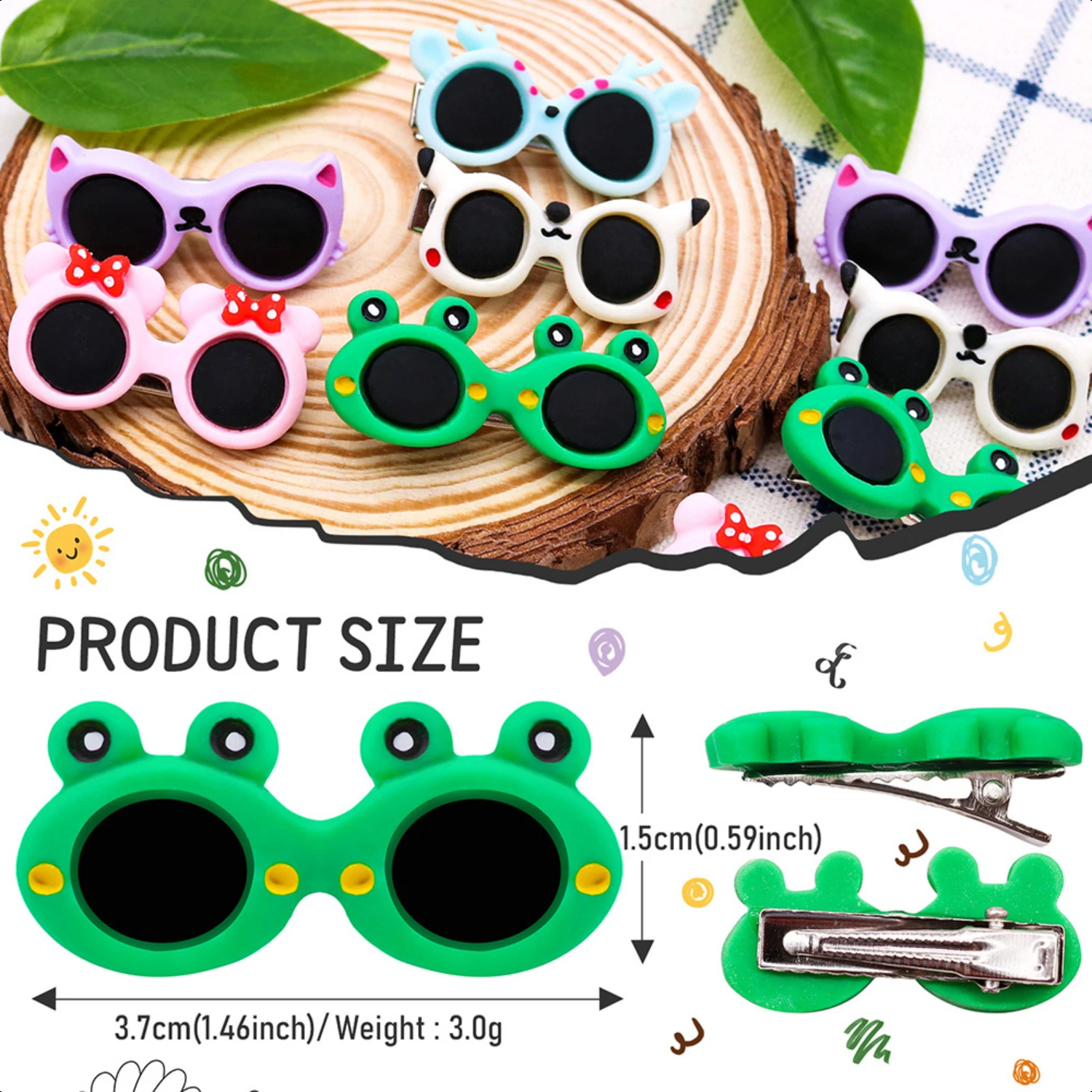 ylish pet - Adorable frog-shaped pet hairpin for a playful and cute look - Cute grooming accessories to keep your furry friend l