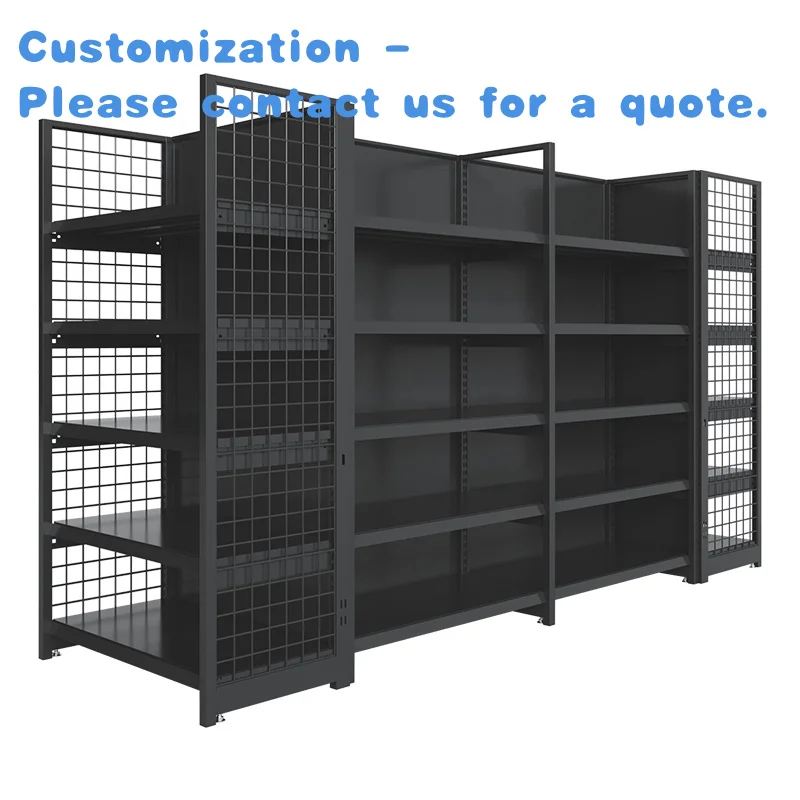 

custom.Modern Grocery Store Retail Display Stand Racks Gondola Shelving Supermarket Shelf Sale