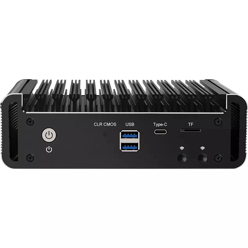 Imagem -04 - Intel I226-v 2.5g Firewall Mini Pentium N6005 N5105 Quad Core Ddr4 Nvme Fanless Macio Roteador hd dp Tipo-c Opnsense Esxi Novo 4x