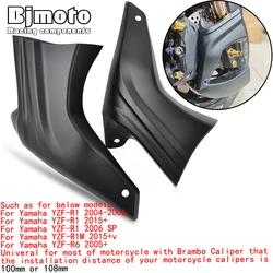 Front Air Cooling Ducts Brake Caliper Cooling Cover Cap For Yamaha YZF-R1 SP YZF-R1M YZF-R6 YZF R6 R1 2004 2005 2006