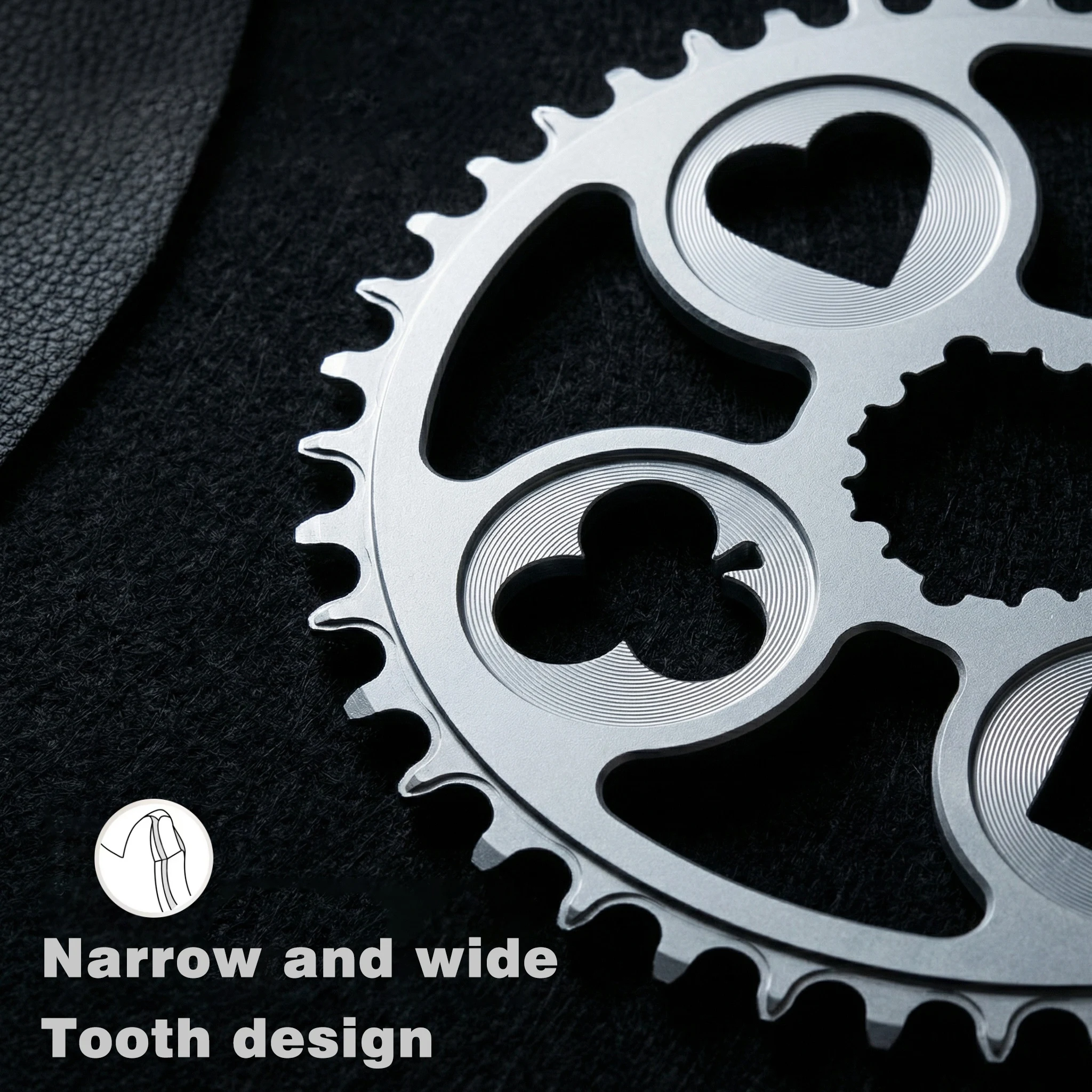 EVOSID Road Bicycle Chain Wheel 8-12Speed Crown Folding Bike Chainring 40/42/44/46/48/50T Narrow Wide SprocketWheel