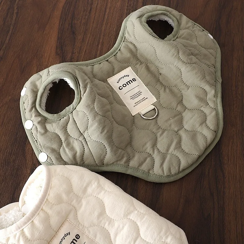 Зимний жилет для собак, куртка для маленьких и средних собак, кошек, теплая хлопковая одежда, пальто для щенков, йорков, чихуахуа, одежда для мальтийского бульдога