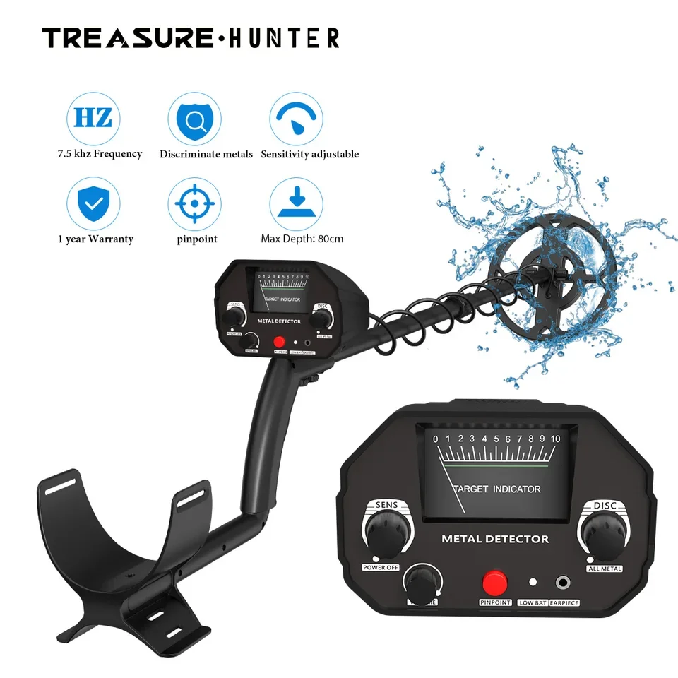 Metal detector MD4030 Pro Professional gold precise locator, underground high-sensitivity battery-powered metal detector