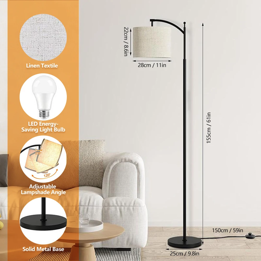 NEWSTYLE LED مصباح أرضي مع RGBW الإضاءة المحيطة APP الموسيقى لاقط DIY بها بنفسك تخصيص اللون تصميم المنزل أباجورة غرفة ديكور