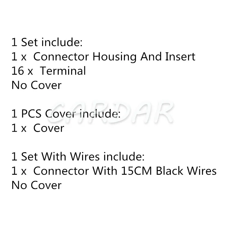 1 Set 16 Pin OBD2 OBD-II Socket Auto Diagnostic Interface OBDII OBD 2 Connector AC Assembly MG610761-5 12110250 For VW GM Wuling - Image 6