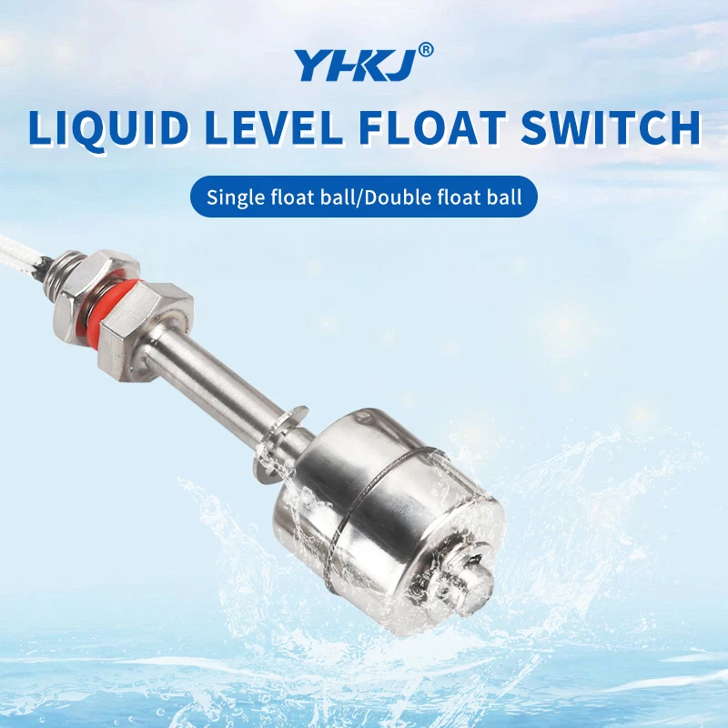 

45-100 мм, нержавеющая сталь 304, L-тип, контроллер уровня жидкой воды, датчик, внутренний поплавковый выключатель, бак, водяная башня для бассейна, 110 В, 220 В