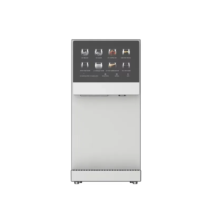 Desktop Ice Maker Water Dispenser for Home Kitchen with Cooling Heating and Purification Functions