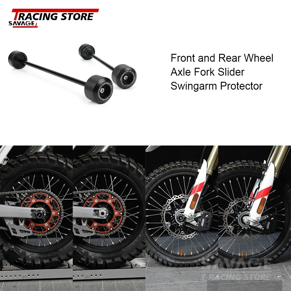 For Kove 450 Rally Motorycle Protector Frame Wheel Slider Guard Brake Caliper Guards Cover Brake Clutch Levers Chain Guide Cover - Image 6