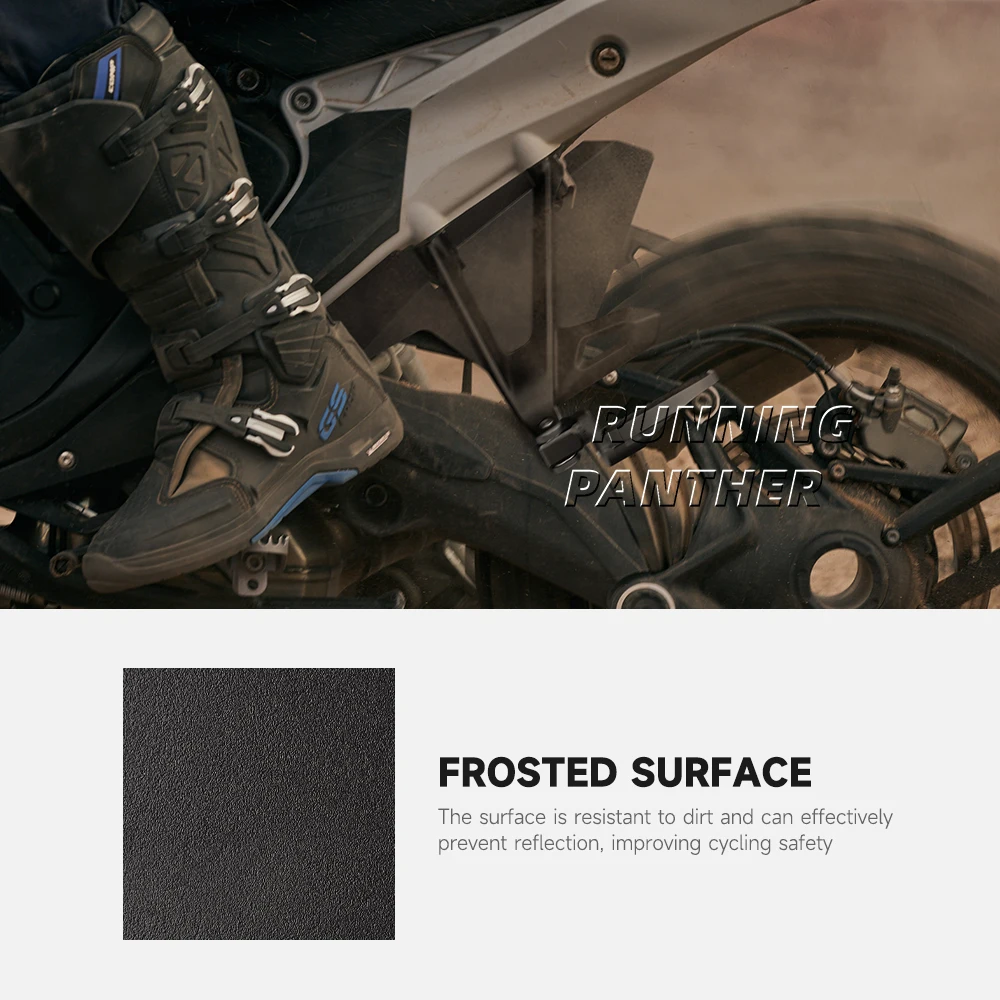 For BMW R1300GS R 1300 GS R 1300GS 2023 2024 2025 Motorcycle Accessories New Passenger Splash Guards Cover Mudguards Black Kit - Image 3