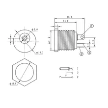 DC Power Plug and Socket 5.5x2.1mm #6