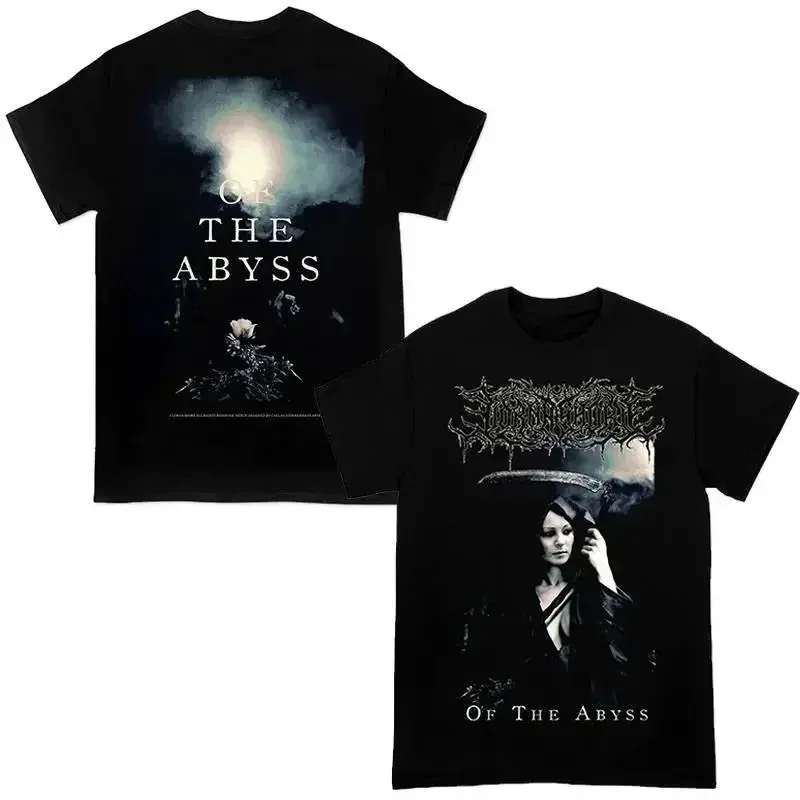 Symphonic Dead Core Band Lorna Shore Poster Print T-shirt Men Women Crewneck Cotton Streetwear Fashion Oversized Summer New Tee